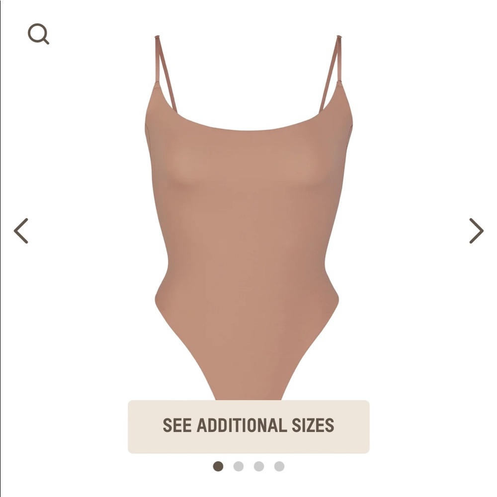 SKIMS FITS EVERYBODY CAMI BODYSUIT SIZE SMALL